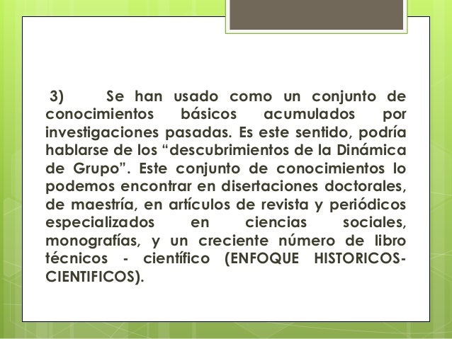 caracteristicas de dinamica de grupo caracteristicas de dinamica de grupo